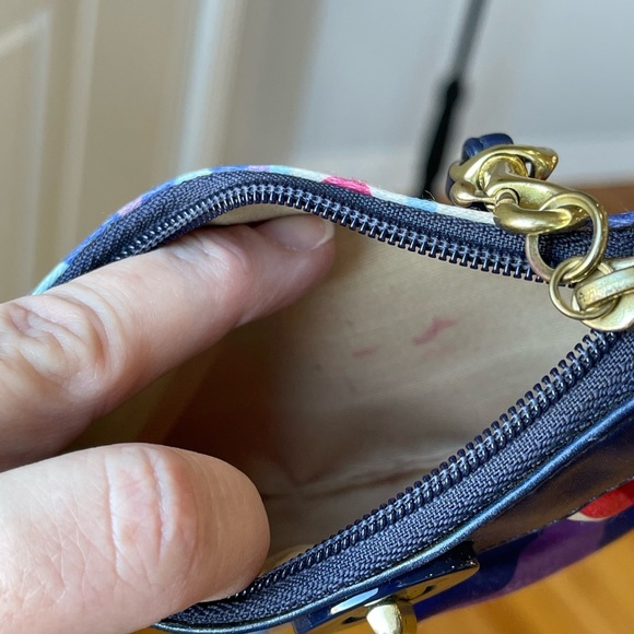 Coach Resort OP art satin wristlet - Picture 14 of 14